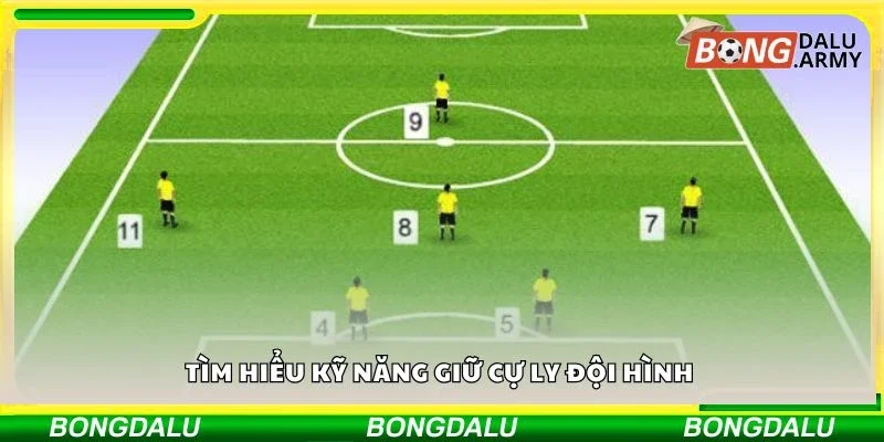 Tìm hiểu kỹ năng giữ cự ly đội hình 