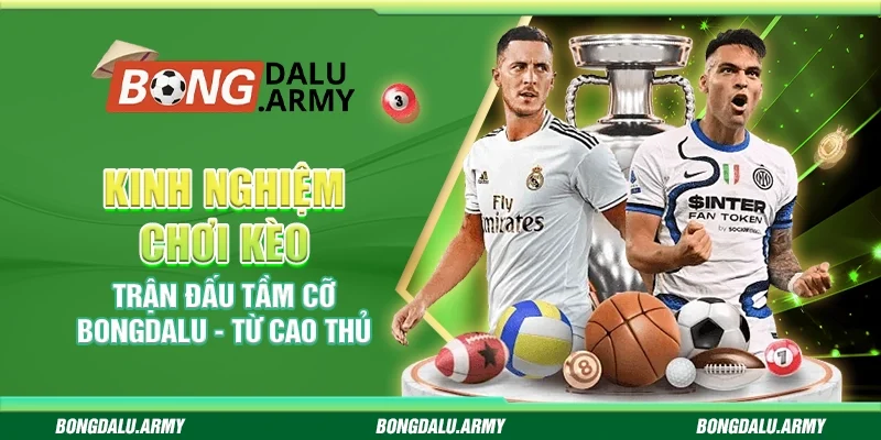 Kinh nghiệm chơi kèo trận đấu tầm cỡ Bongdalu - Mẹo hay từ cao thủ 