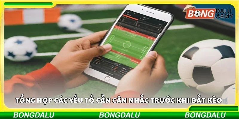 Tổng hợp các yếu tố cần cân nhắc trước khi bắt kèo